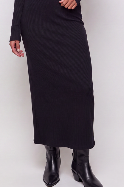 VESTIDO MIDI DRAPEADO