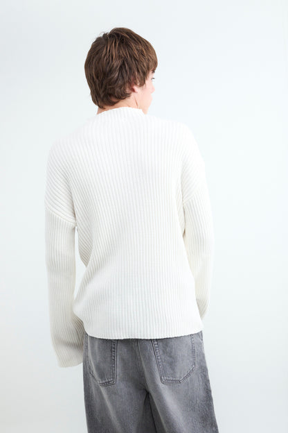 Jersey Cuello Redondo Estampado