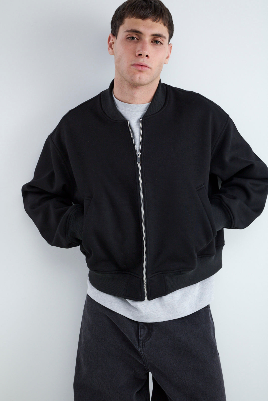 Neoprene Bomber Jacket