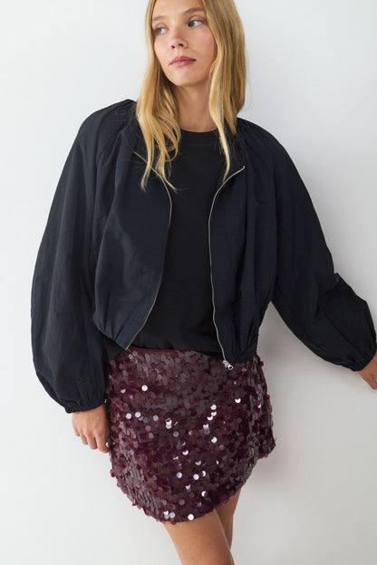 FALDA MINI LENTEJUELAS