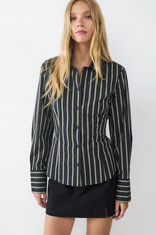 CAMISA MANGA LARGA RAYAS