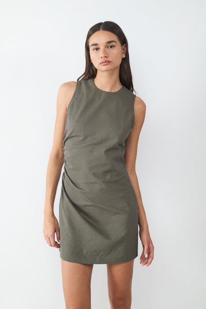 Vestido mini rayas