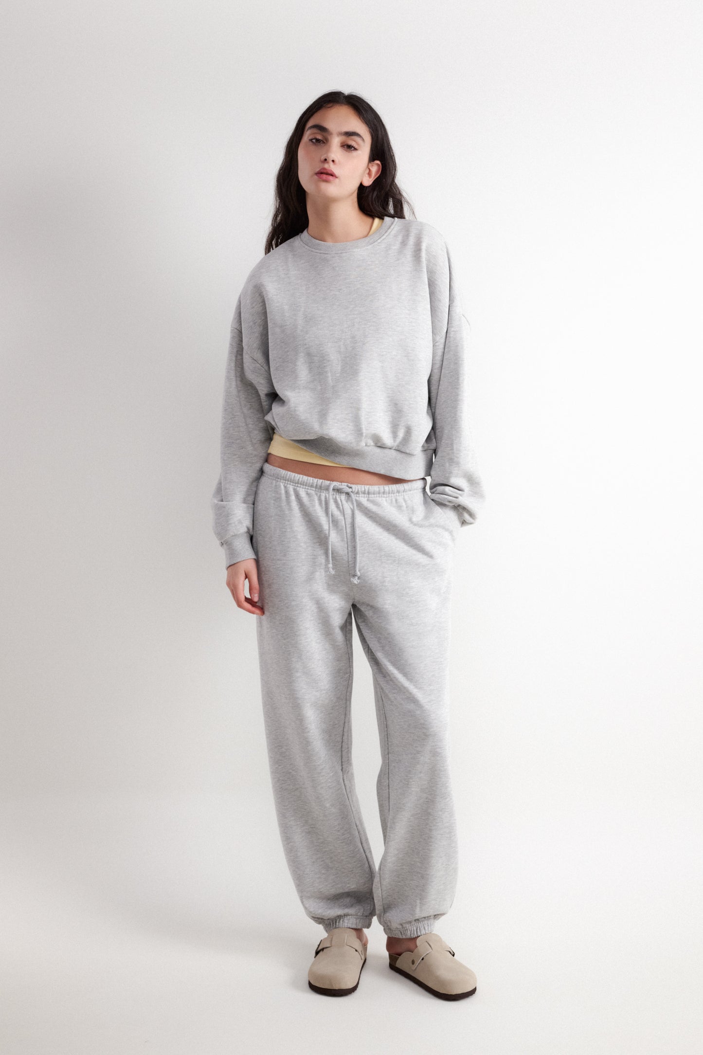 Voluminous sweatshirt