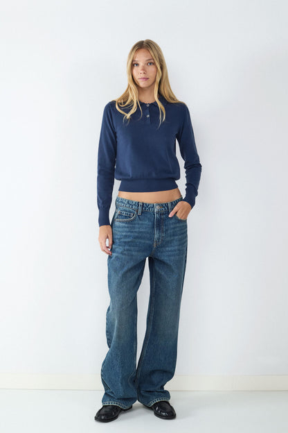 Jeans loose wide leg