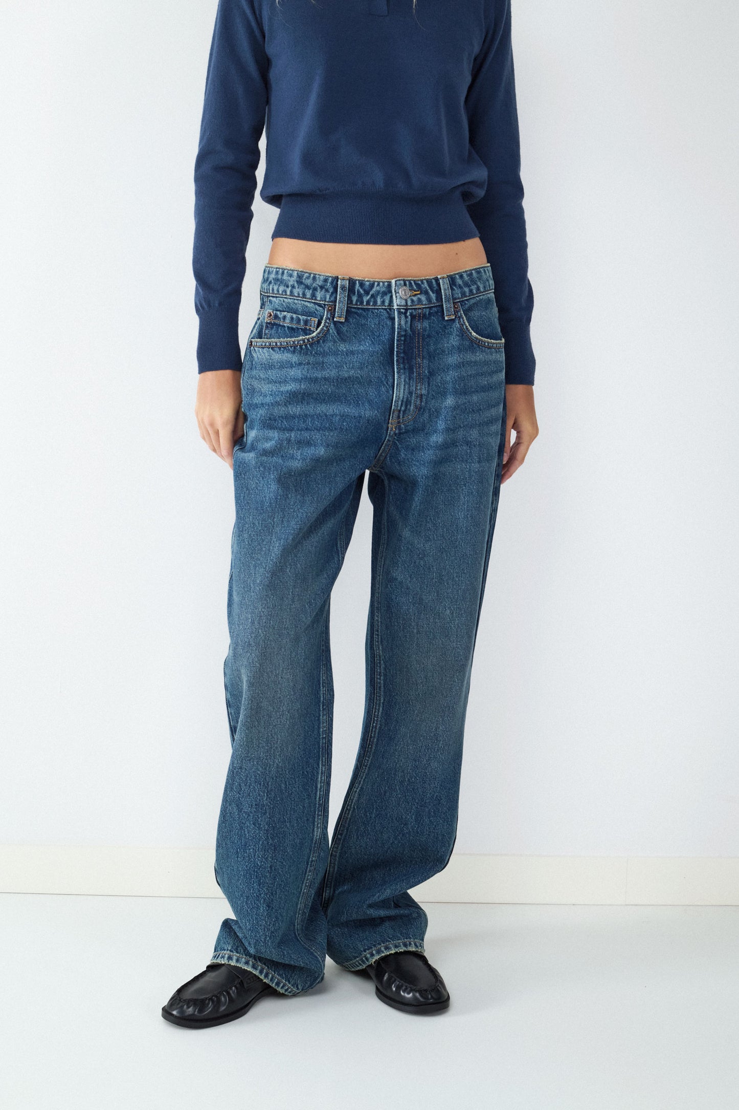 Jeans loose wide leg