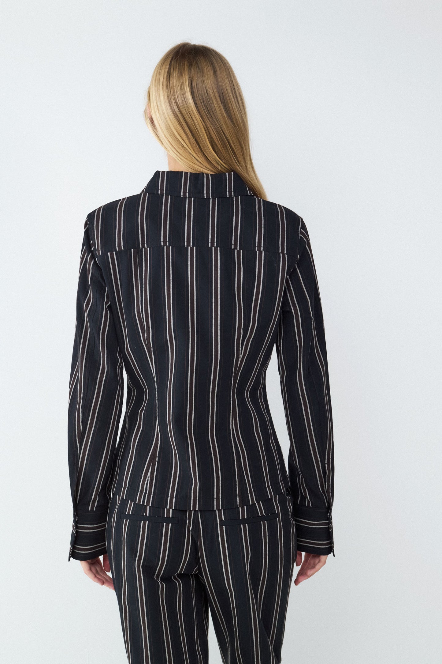 Camisa rayas bolsillos