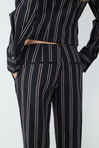 PANTALÓN RECTO RAYAS