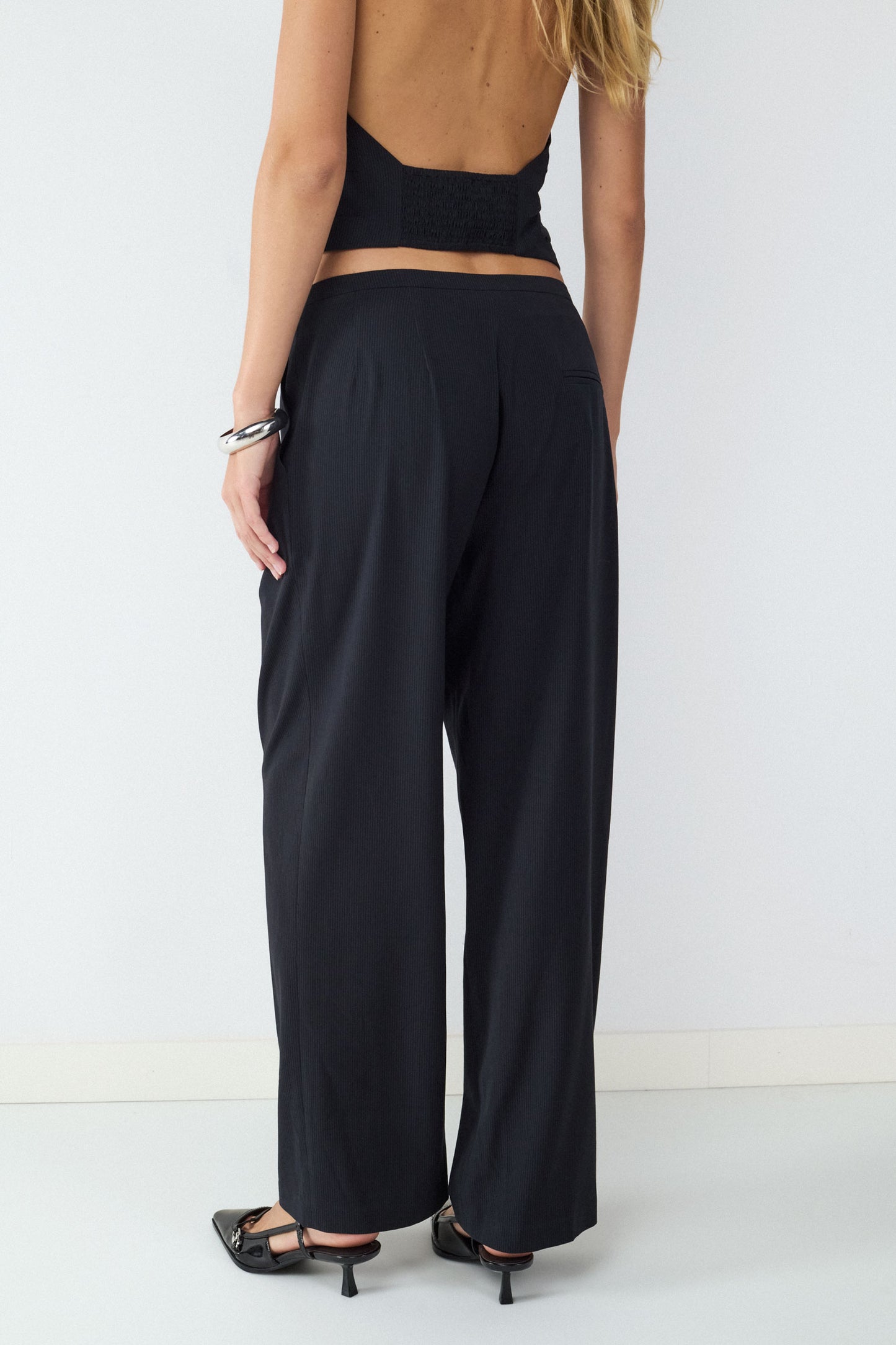 PANTALÓN TRAJE RAYA DIPLOMÁTICA