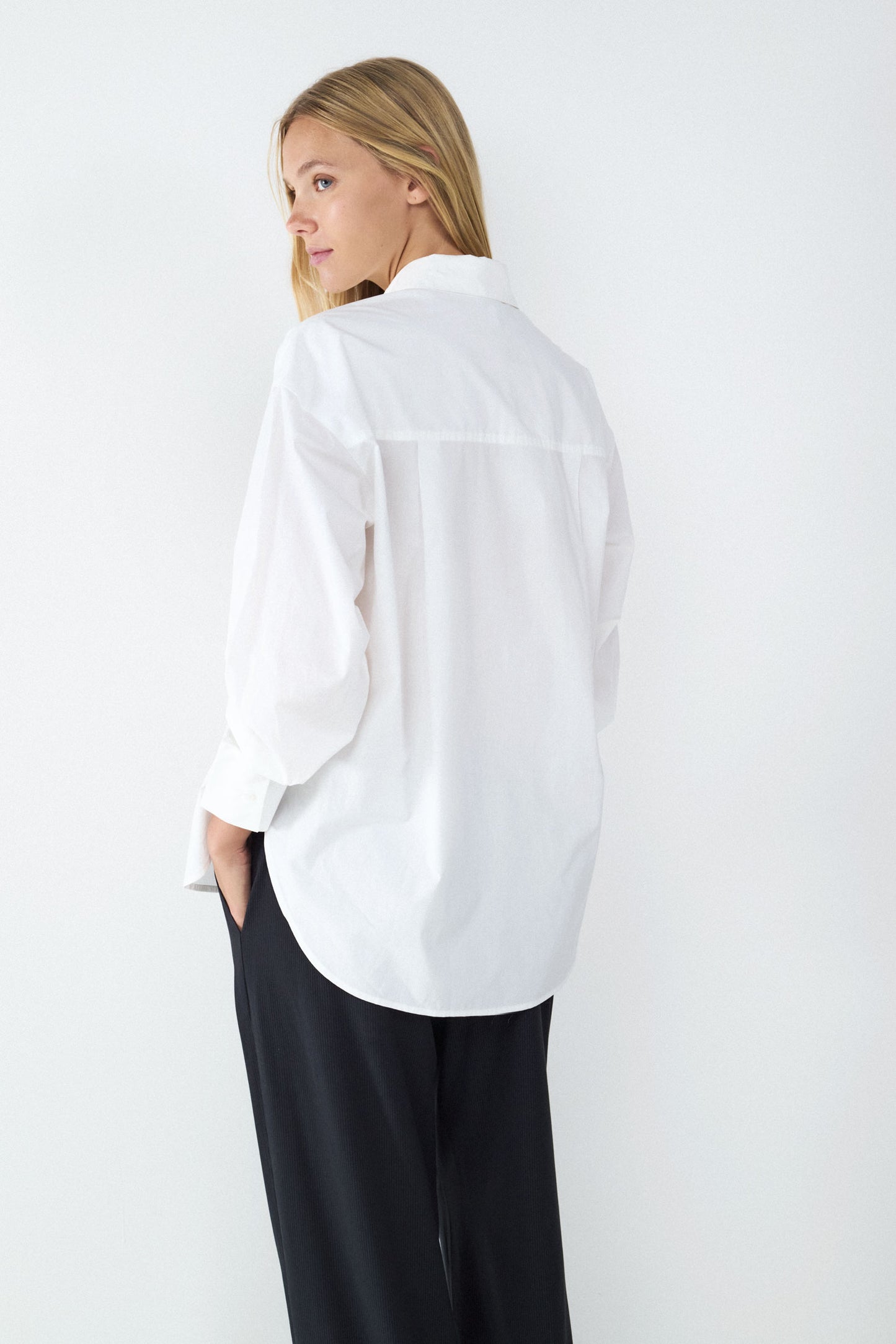Camisa básica popelín