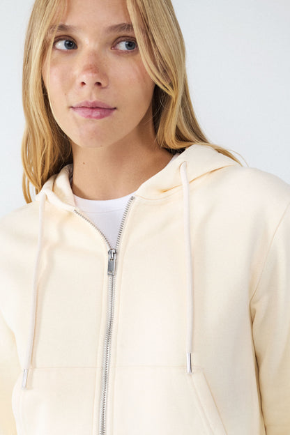 Sudadera cremallera capucha