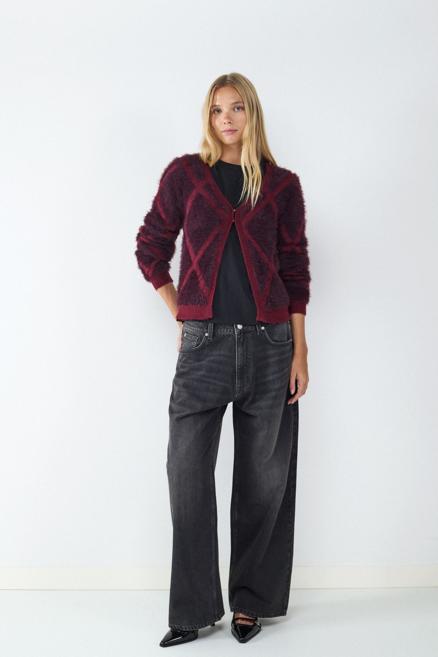 Jeans wide leg loose