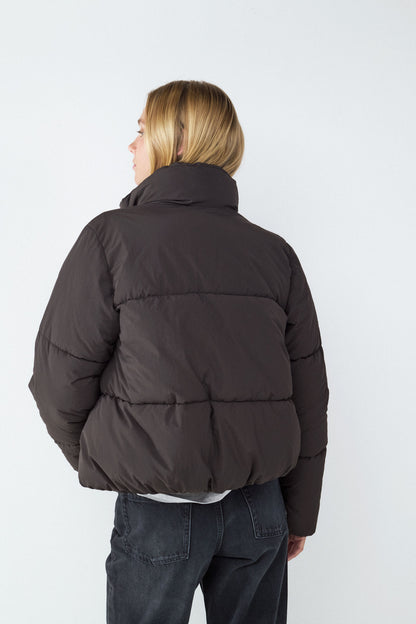 CHAQUETA ACOLCHADA CUELLO ALTO