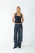 FALDA MIDI TRANSPARENTE LENTEJUELAS