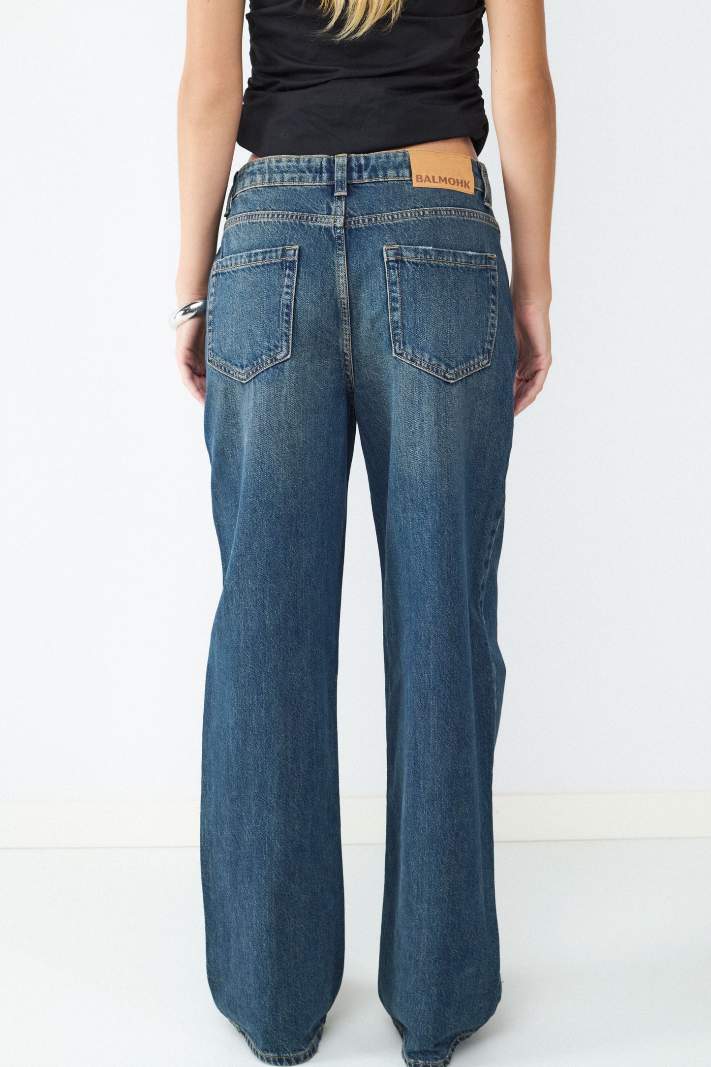 JEANS STRAIGHT TIRO MEDIO