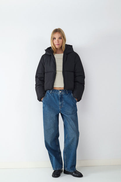 CHAQUETA ACOLCHADA CAPUCHA