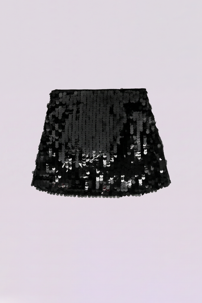 FALDA MINI LENTEJUELAS