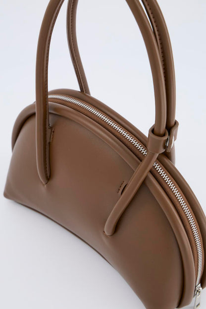 Bolso de Mano Efecto Piel