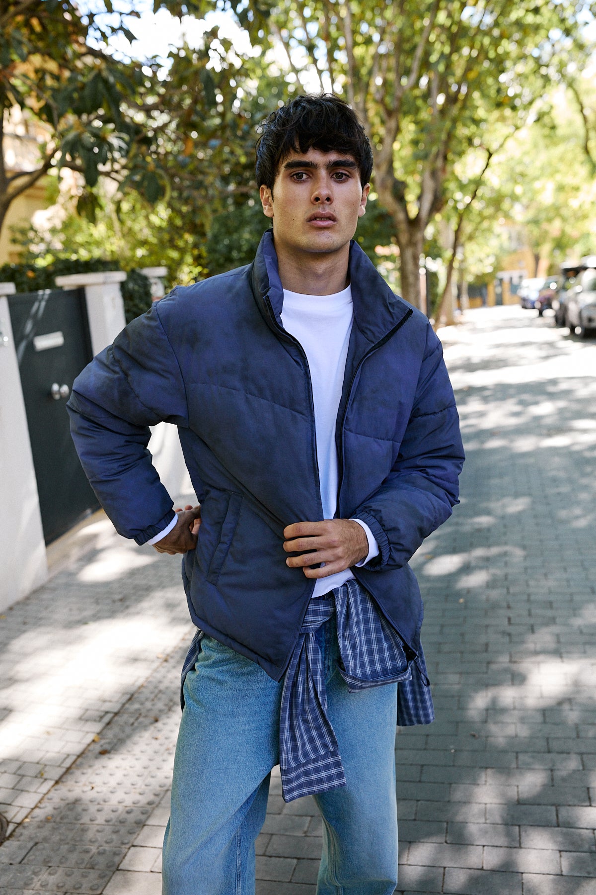 Cazadora Acolchada Efecto TieDye