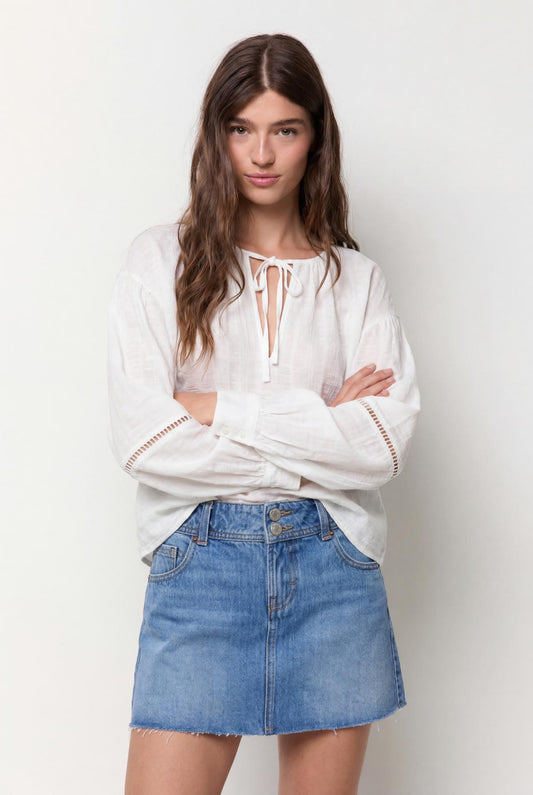 Bow Front Blouse