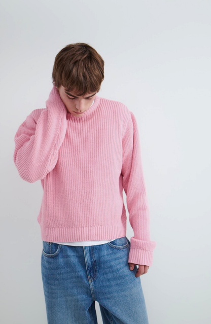 Jersey Cuello Redondo Sólido