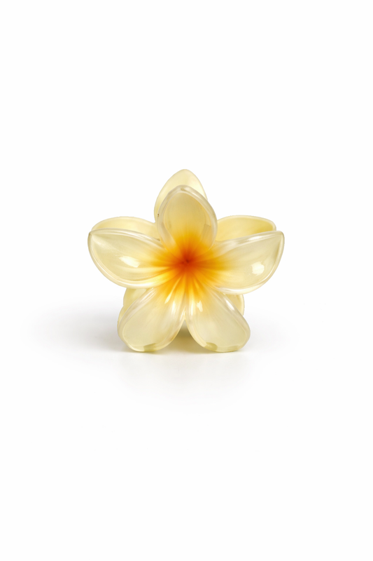 Flower hair clip