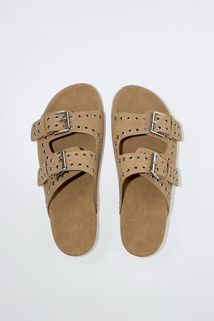 Buckle sandals