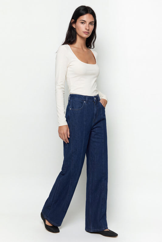 BAL DENIM STAR - Ganga Azul Escura