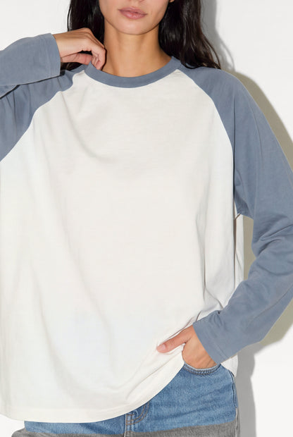 Camiseta unisex manga raglán