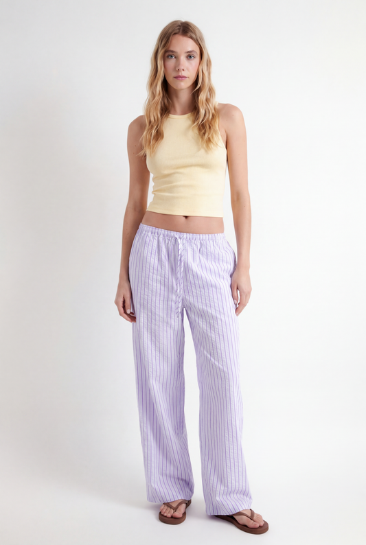 Pantalón pijamero rayas