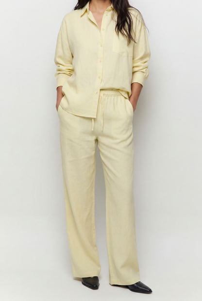 Rustic Wide Leg Jogger Pants