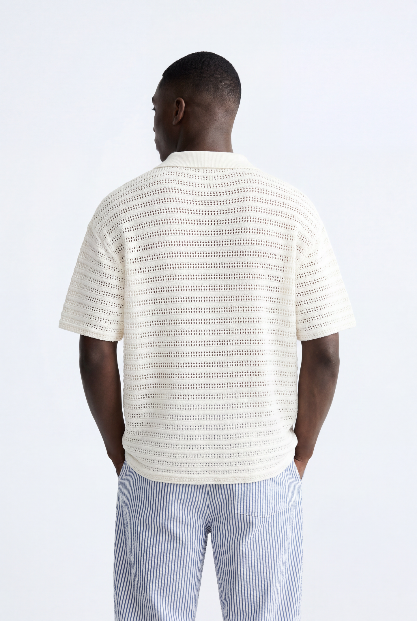 Crochet Collar Polo