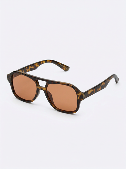 RECTANGULAR AVIATOR SUNGLASSES