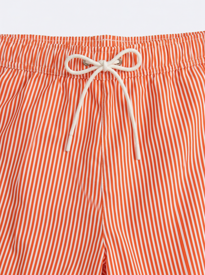 ATM Striped Swimsuit