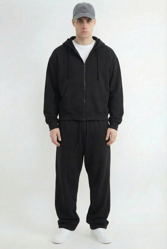 Wide Leg Tracksuit Pants