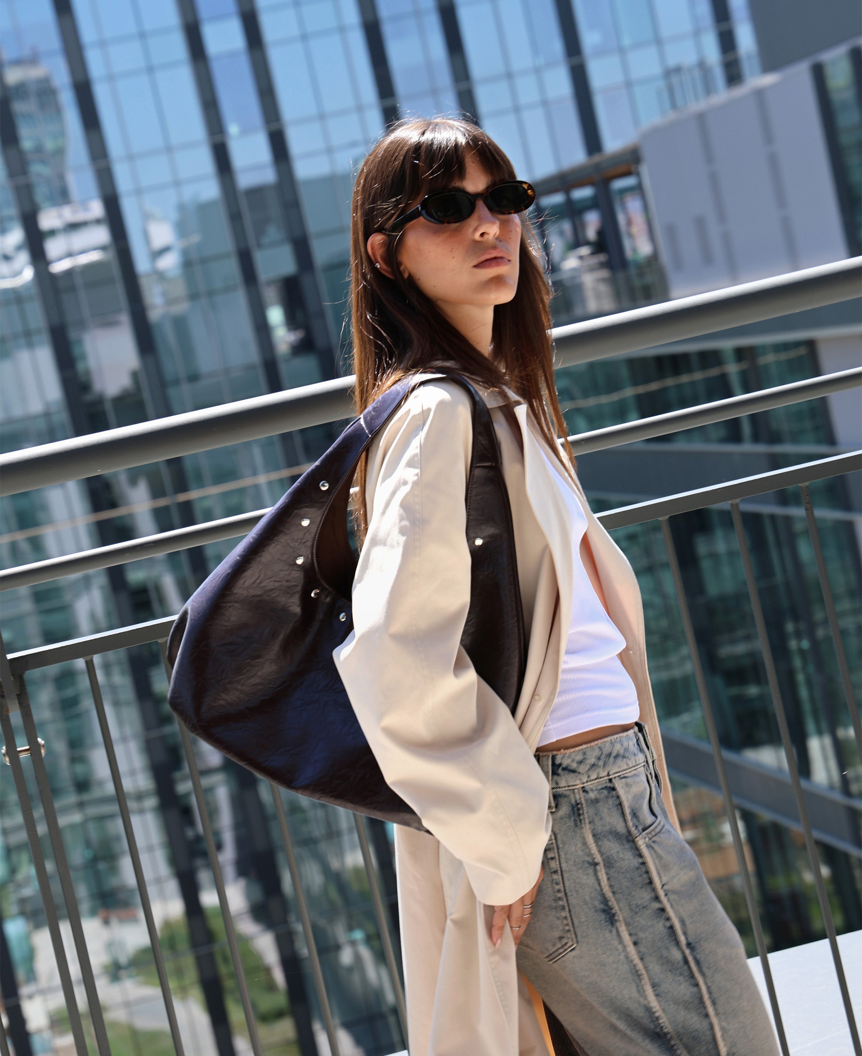 Inverted Blue Color Stylish urban clothing for women and men – Balmohk