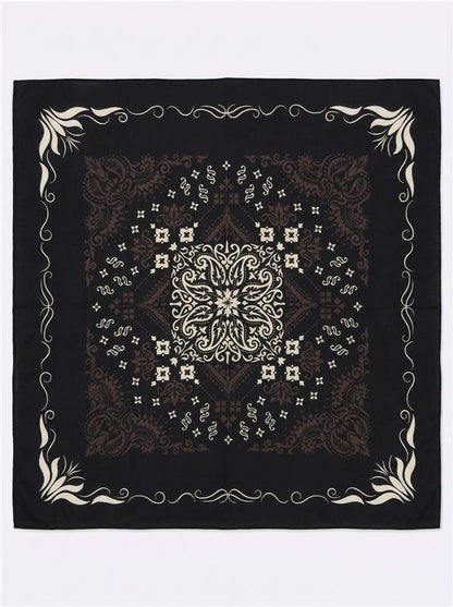 Bandana paisley marrón