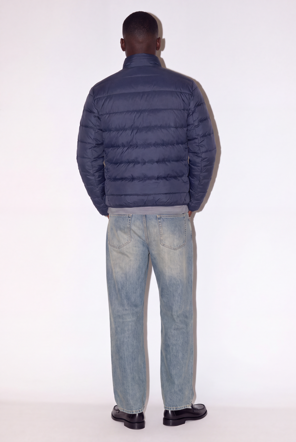 Lightweight Puffer Jacket - Mood Indigo