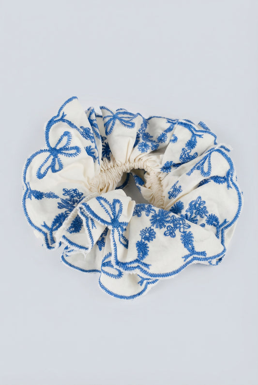 COLETERO BORDADO AZUL