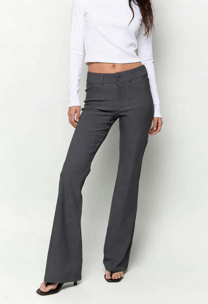 Pantalón flare de vestir