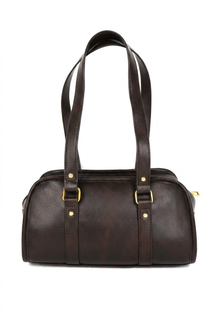 Bolso bowling efecto piel