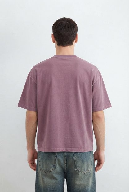 Camiseta Boxy Washed Básica