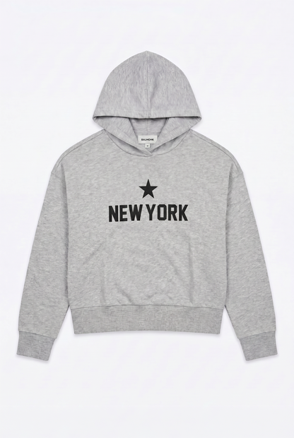 SUDADERA CAPUCHA TEXTO