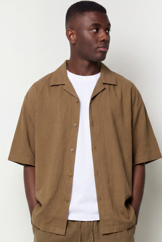 Camisa manga corta relaxed