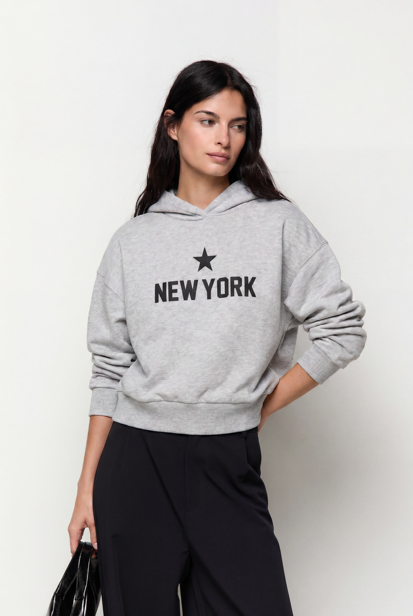 SUDADERA CAPUCHA TEXTO