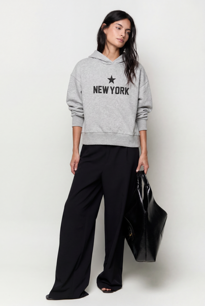 SUDADERA CAPUCHA TEXTO