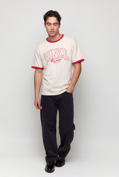Camiseta Contraste Texto