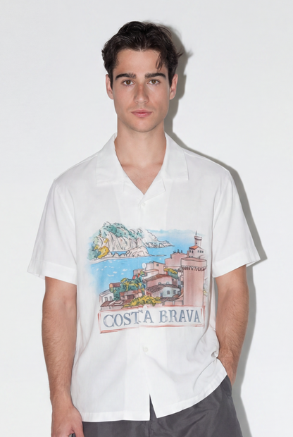 Camisa manga corta print
