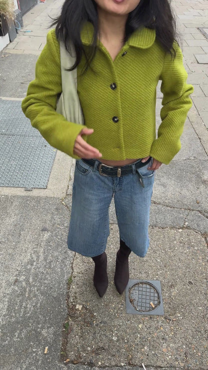 Wool textured jacket