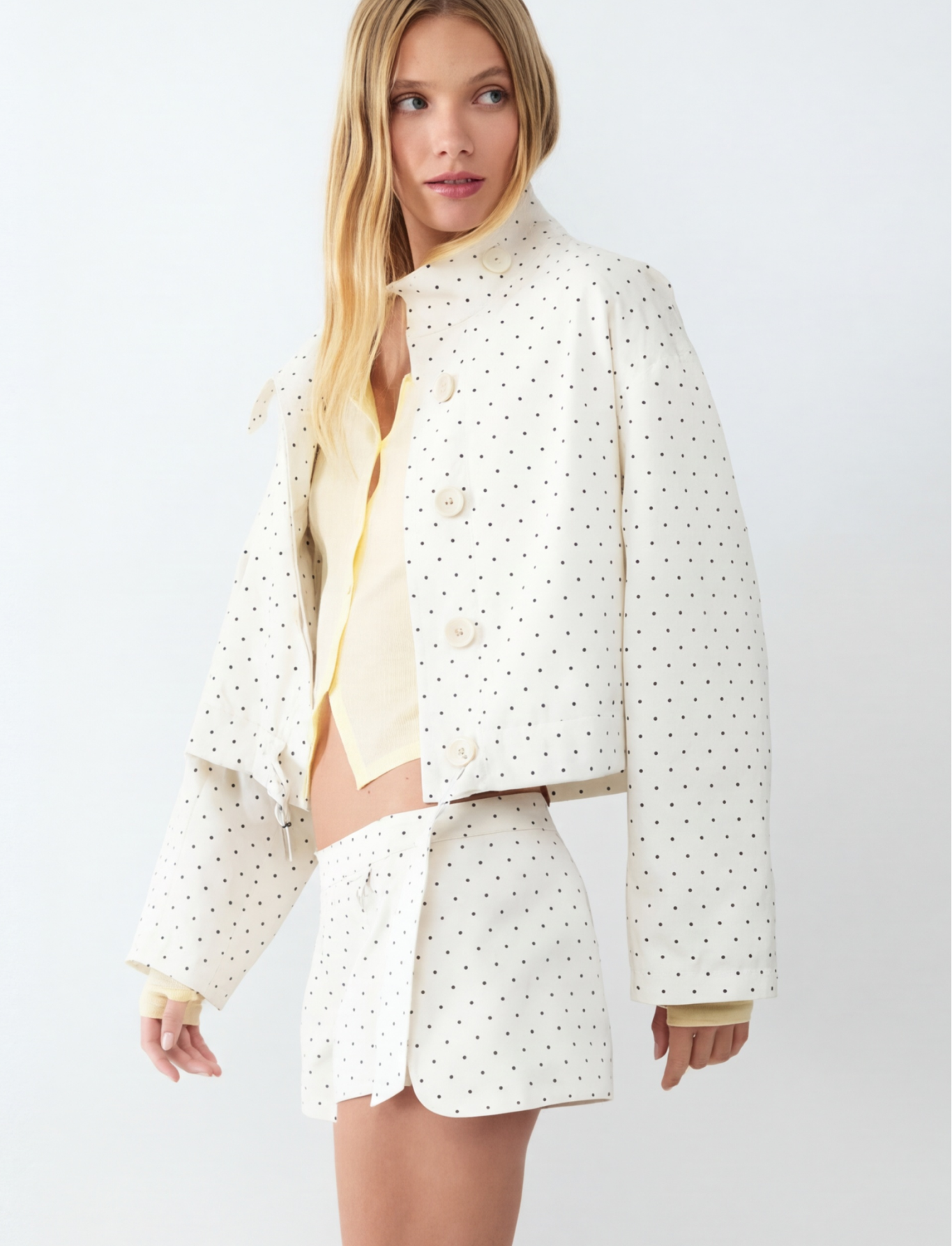 Cazadora Cuello Subido